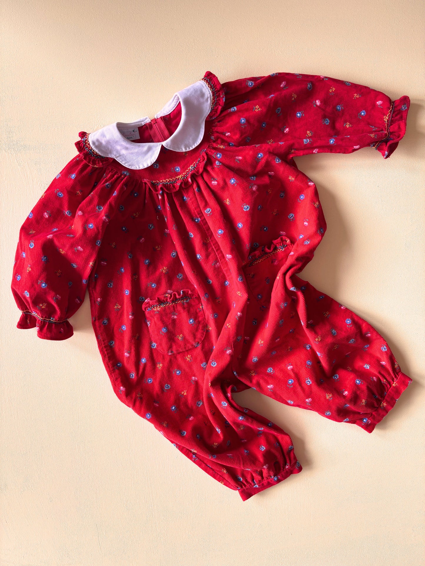 Red Jumpsuit Age 2 years