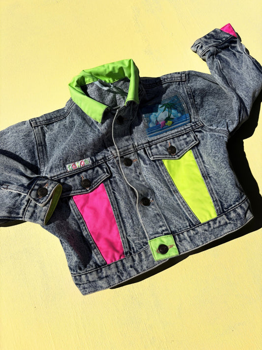 Acid Washed Denim Jacket Age 5 Years