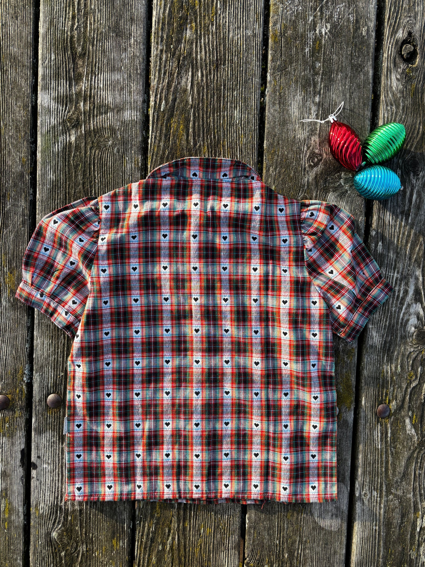 Heart Blouse Age 5 Years