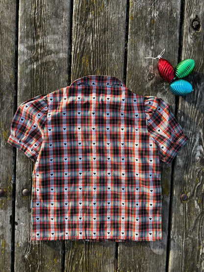 Heart Blouse Age 5 Years