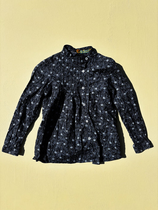 French Flower Blouse Age 4 Years