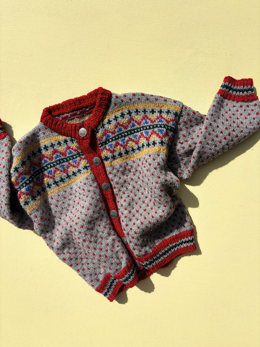 Knitted Cardigan Age 6-7 Years