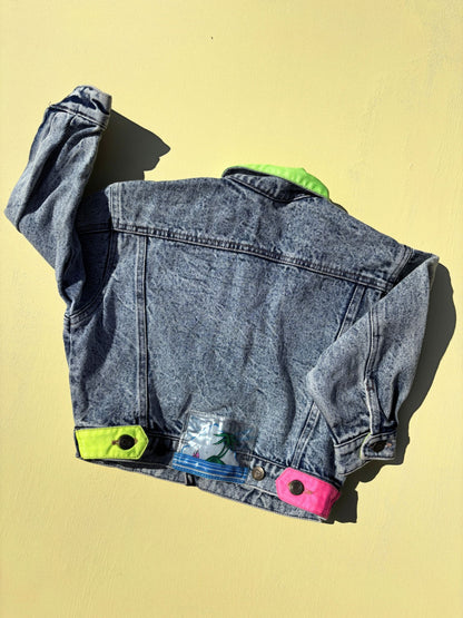 Acid Washed Denim Jacket Age 5 Years