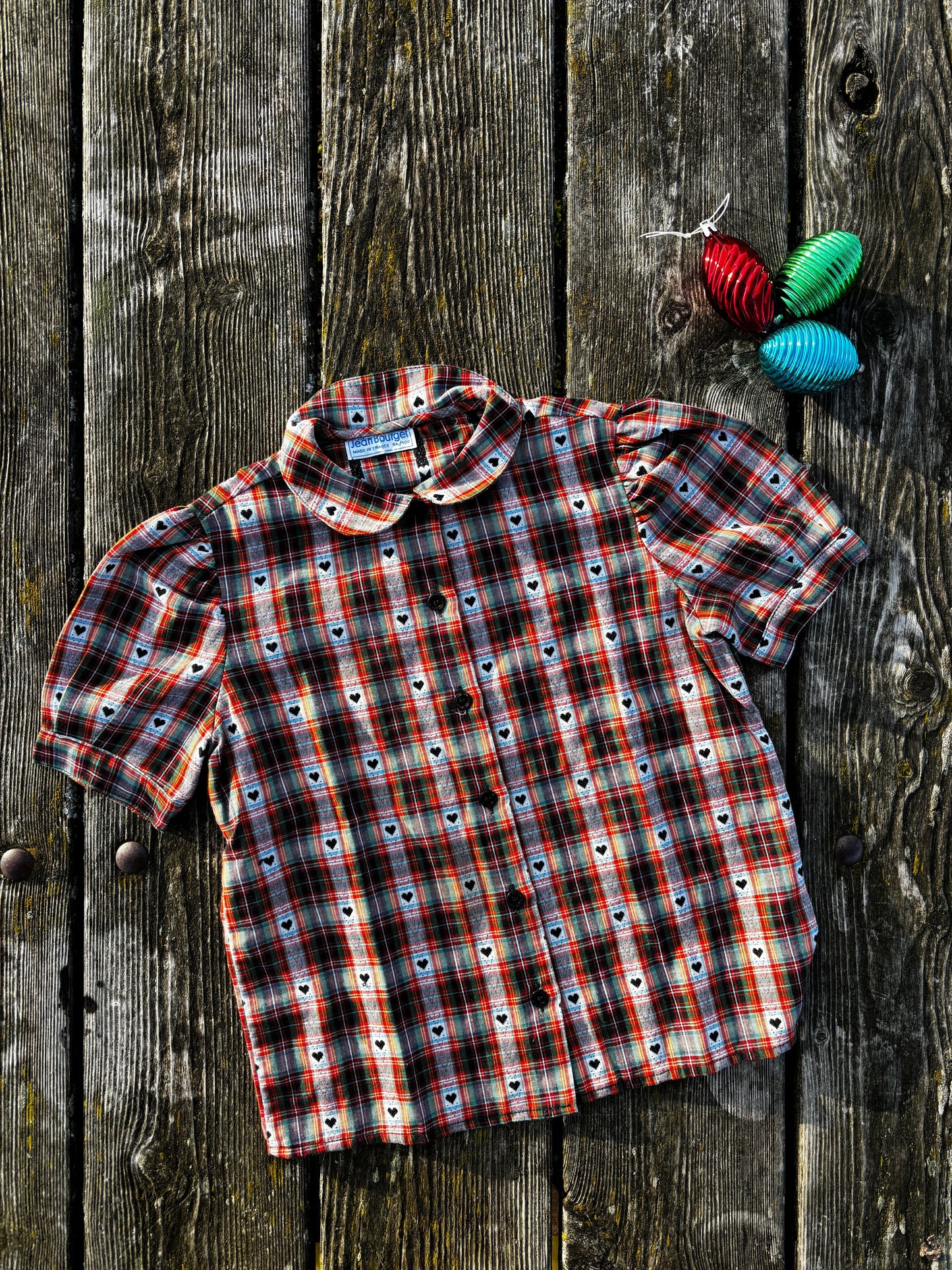 Heart Blouse Age 5 Years