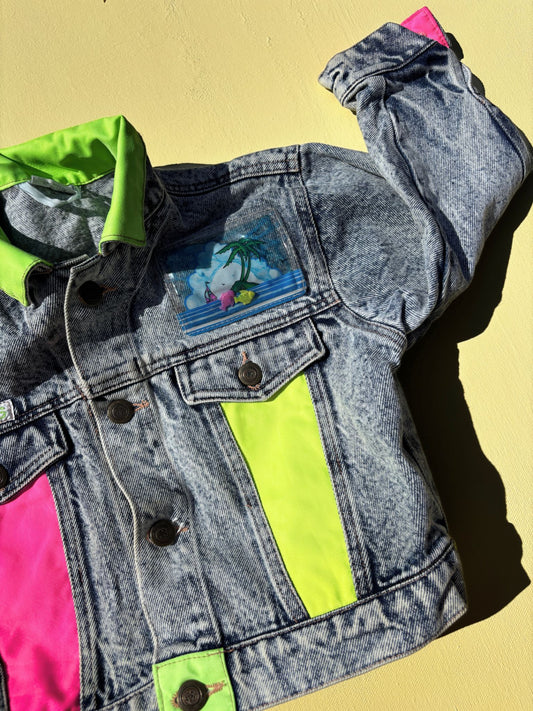 Acid Washed Denim Jacket Age 5 Years
