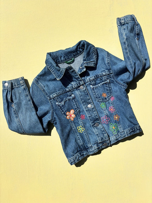 Embroidered Denim Jacket Age 4 Years