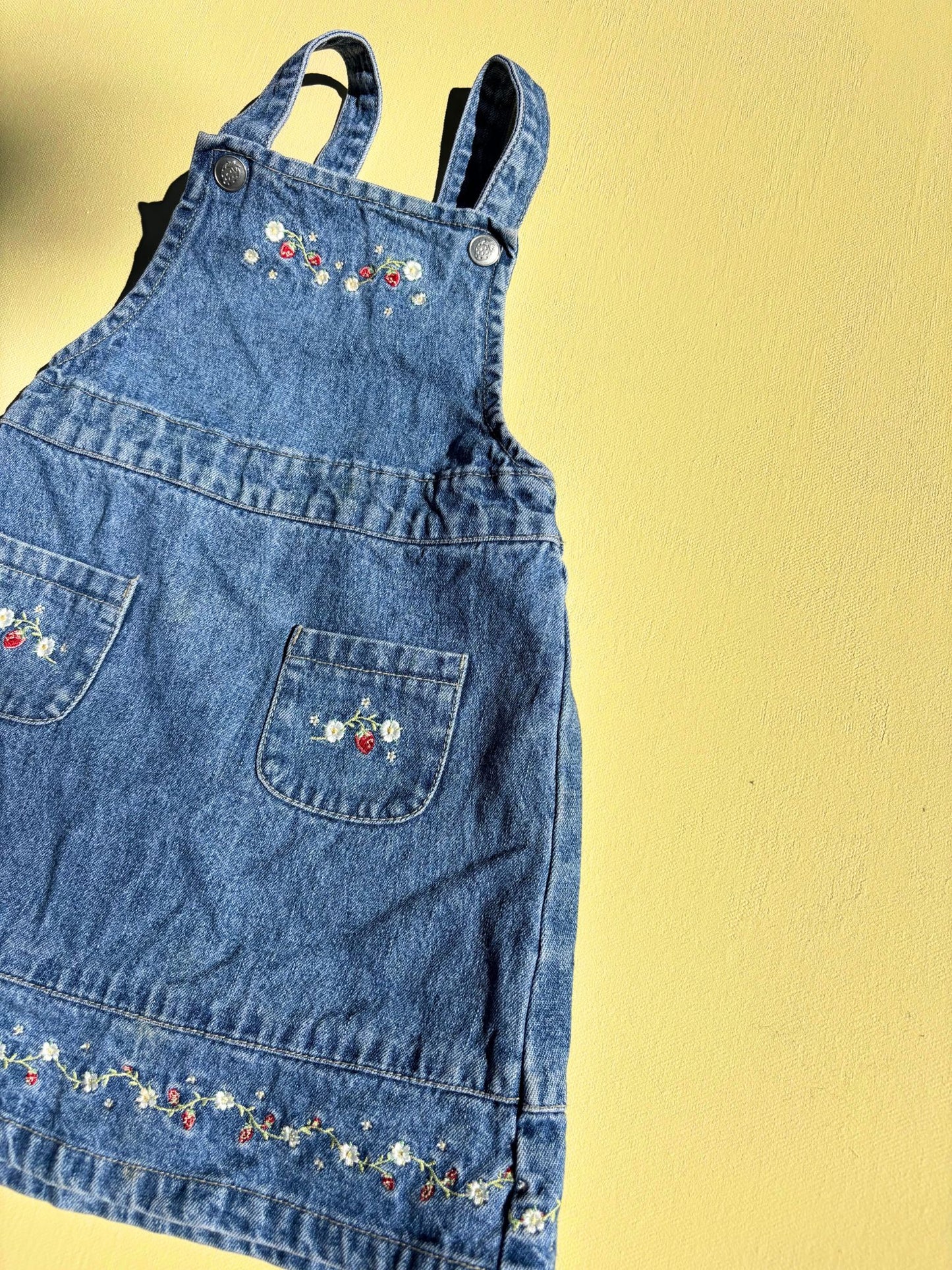 Dungaree Dress Age 2-3 Years