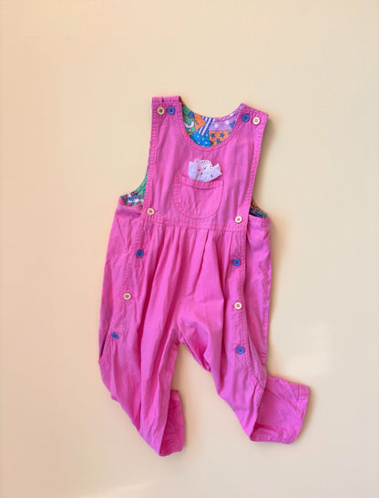 Pink Overall Age 12 Months