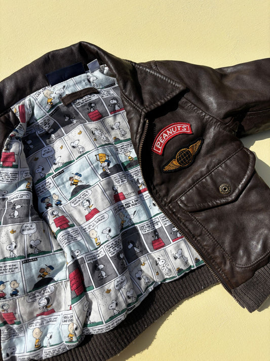 Peanuts Aviator Jacket Age 18-24 Months