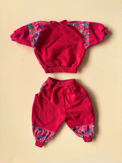 Red Two Piece Suit Age 6-10 Months
