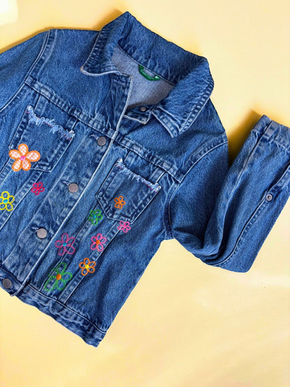 Embroidered Denim Jacket Age 4 Years