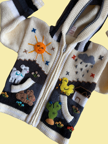 Alpaca Sweater Age 3 Years