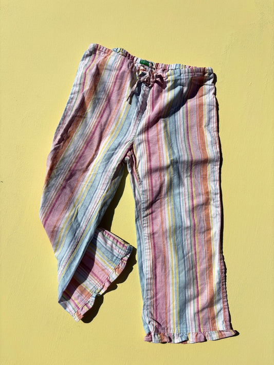 Striped Capri Trousers Age 8 Years