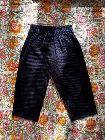 Blue Corduroy Trousers Age 2 Years