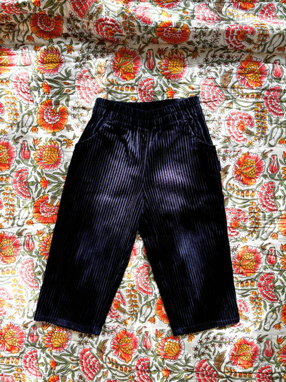 Blue Corduroy Trousers Age 2 Years