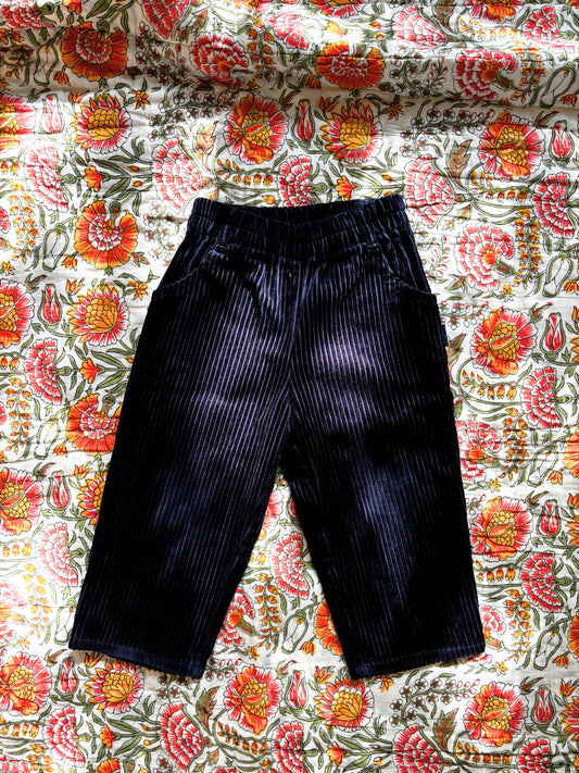 Blue Corduroy Trousers Age 2 Years